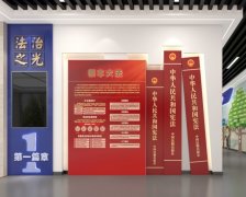 法治教育基地形象墙