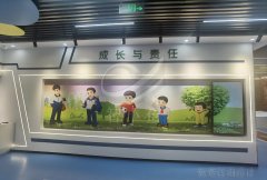 青少年法治教育展厅设计方案-中小学法制科普展馆效果图